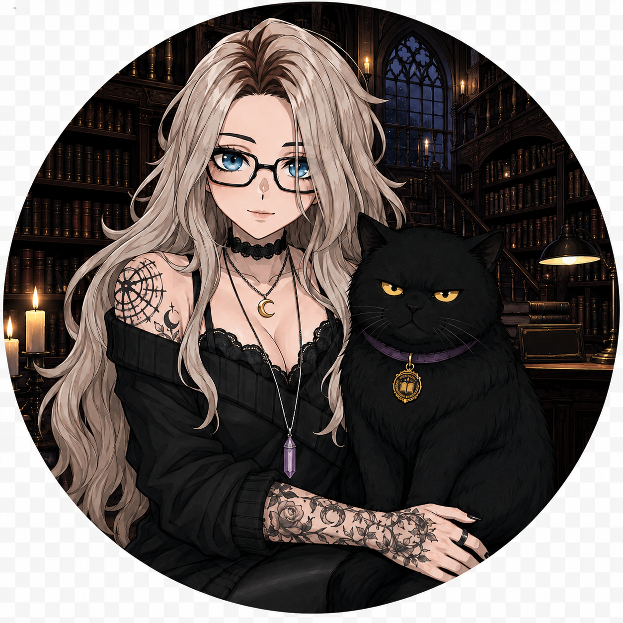 Mynxsi — keeper of the Midnight Library